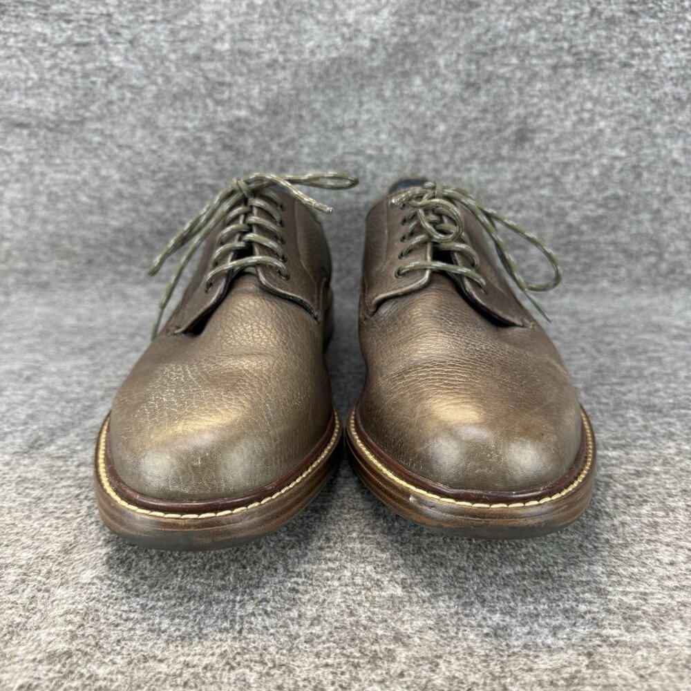 ✅Mens 8.5M Cole Haan Oxford Shoe Brown Leather Midland Lug Plain Toe Casual Shoe - Picture 5 of 10